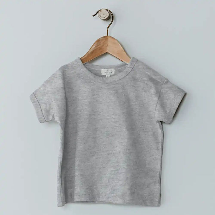 The Boxy Tee - Gray Melange T-Shirts The Simple Folk 