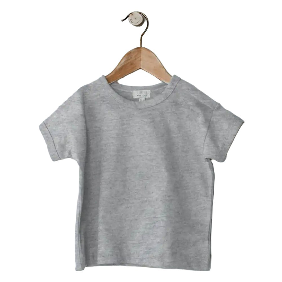 The Boxy Tee - Gray Melange T-Shirts The Simple Folk 