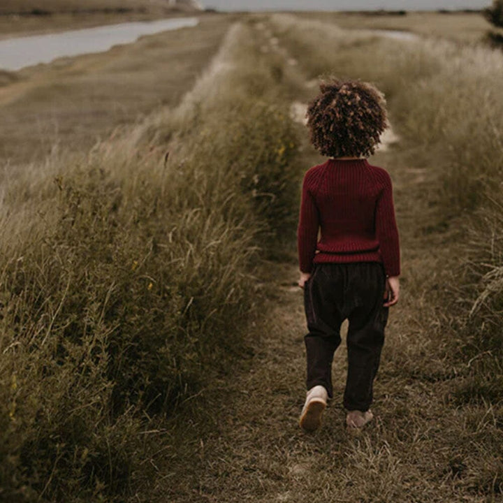 The Corduroy Harem Trouser - Olive Pants The Simple Folk 