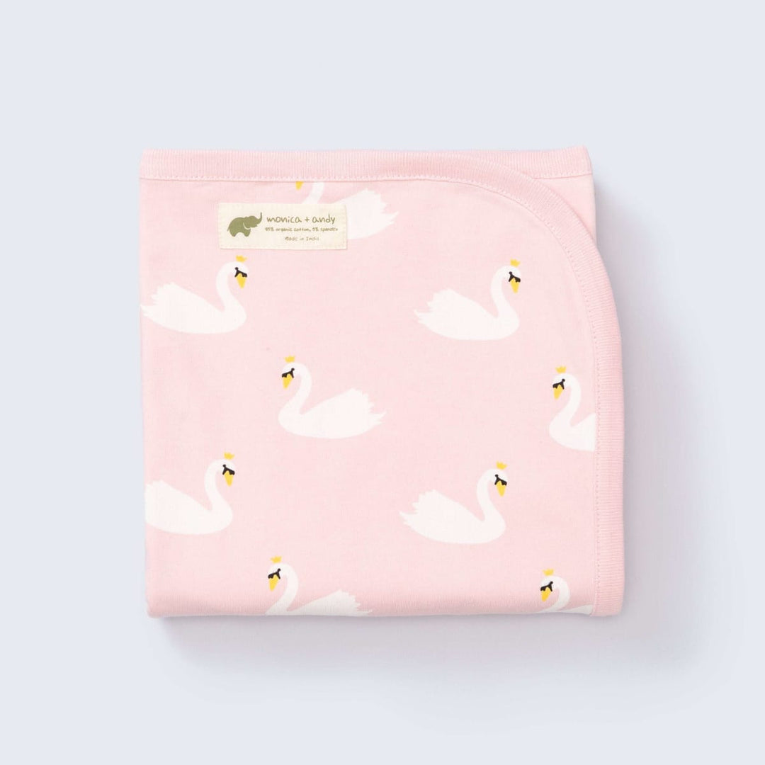 Coming Home Blanket - Royal Swans