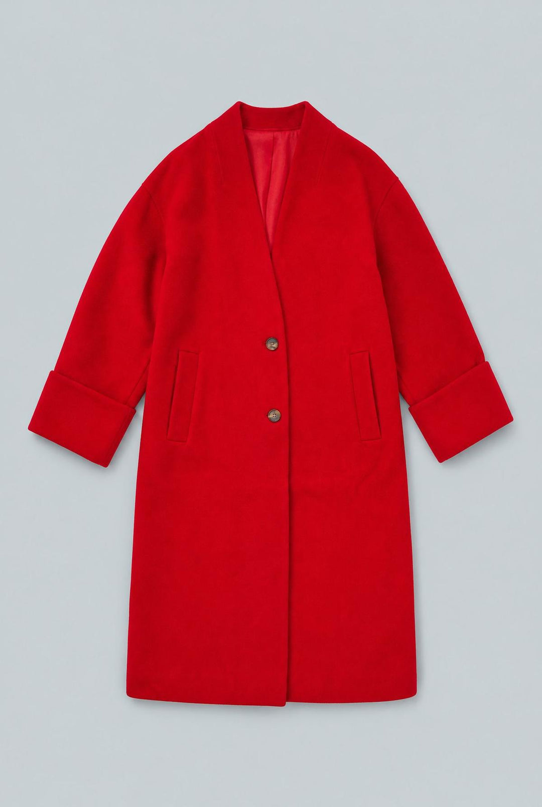 Oversized Coat - Red