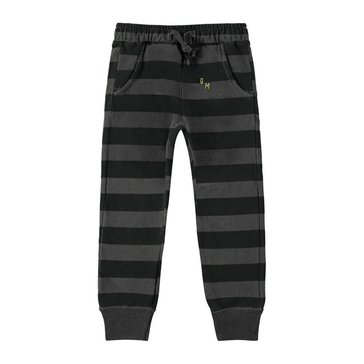 Fleece Trouser Wide Stripes - Good Night Sweatpants BonMot 