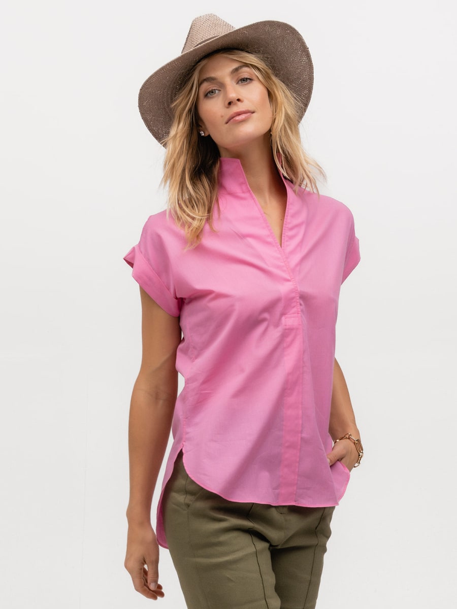 Cap Sleeve - Pink Sapphire