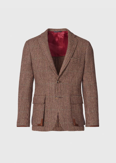 Brown Plaid Highlander Jacket - Brown