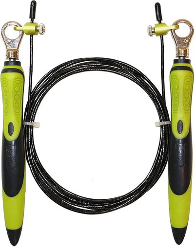 Ergogrip Super Speed Jump Rope, Black, 2mm