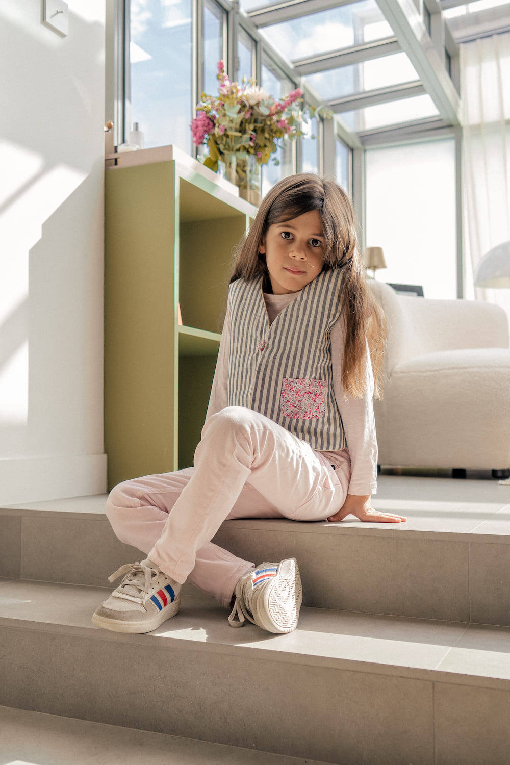 Reversible Kids Vest - Griotte Tagada