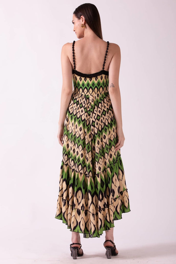 Acacia Maxi Dress - Green