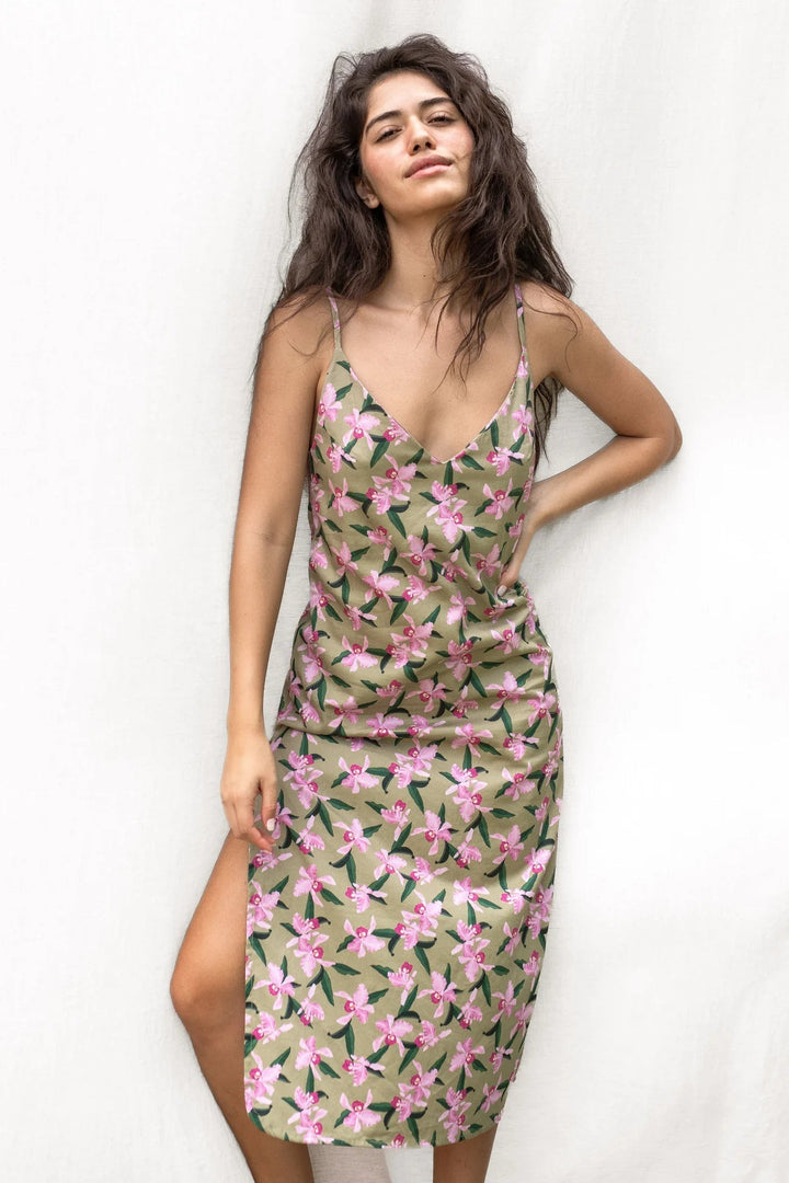 Slip Dress - Pink Orchid