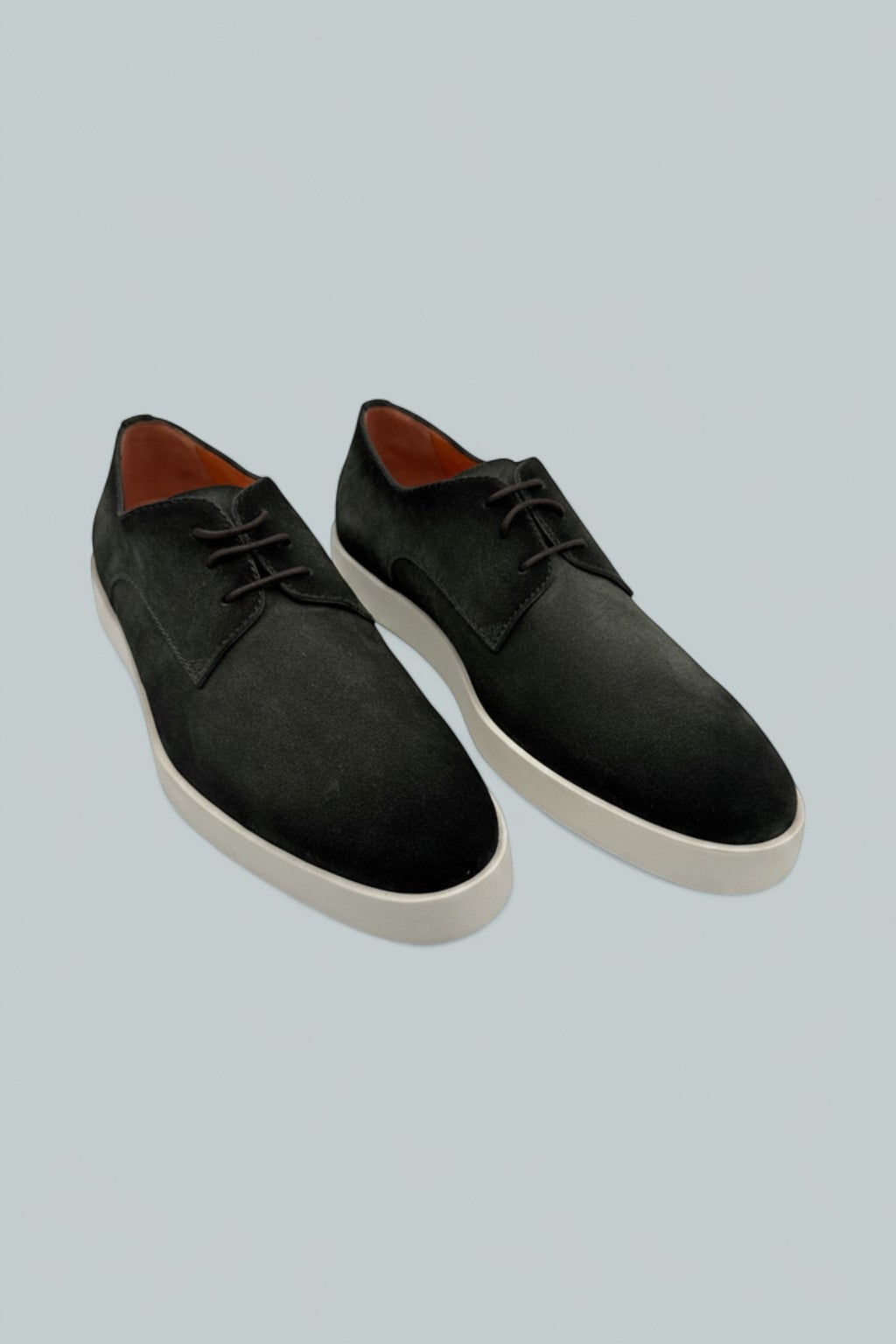 Leather Derby Shoes - Green