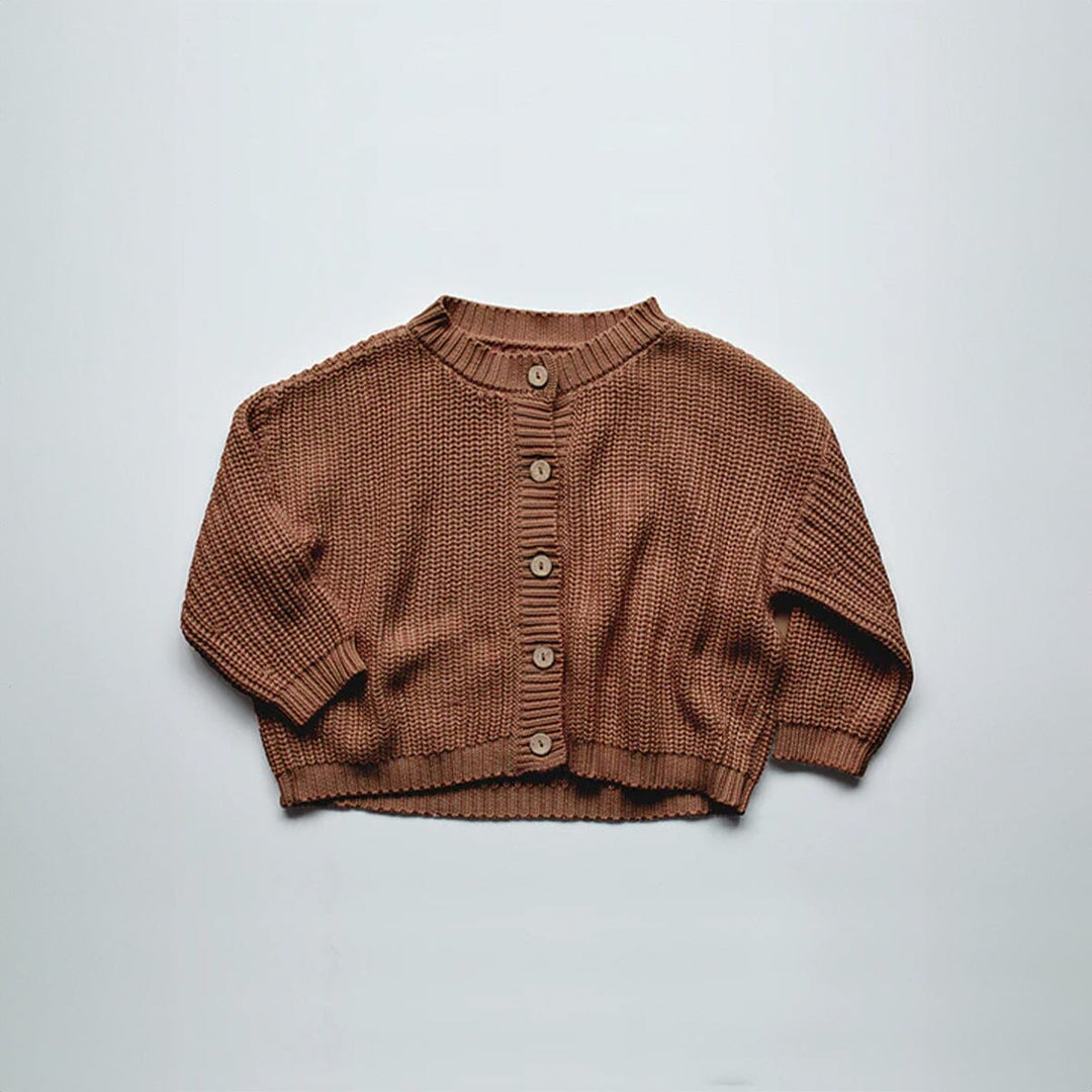 The Chunky Cardigan - Mocha Cardigans The Simple Folk 