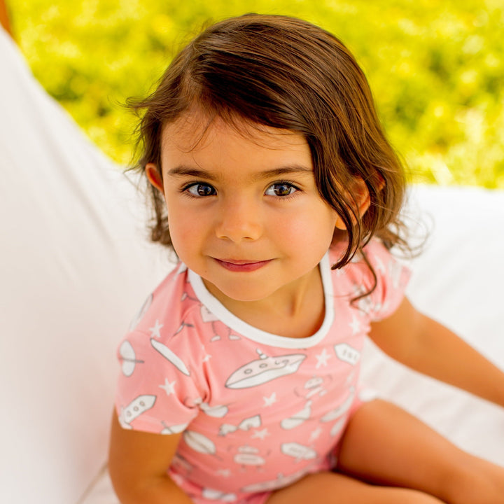 Summer PJ - Outer Space Pink