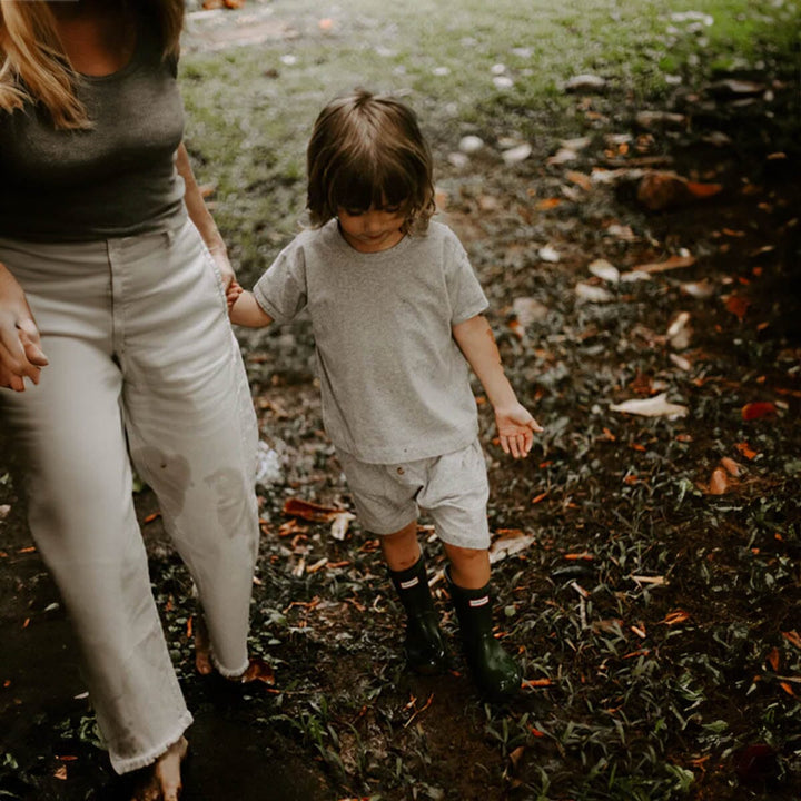 The Perfect Short - Gray Melange Shorts The Simple Folk 