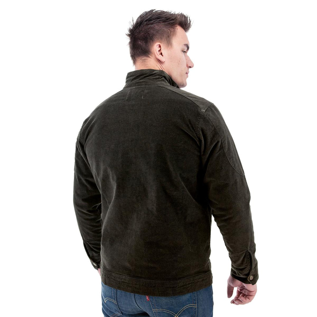 Milo Moto Cord Jacket - Smoke