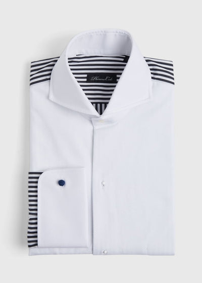 Bib Tux Shirt - Black/White