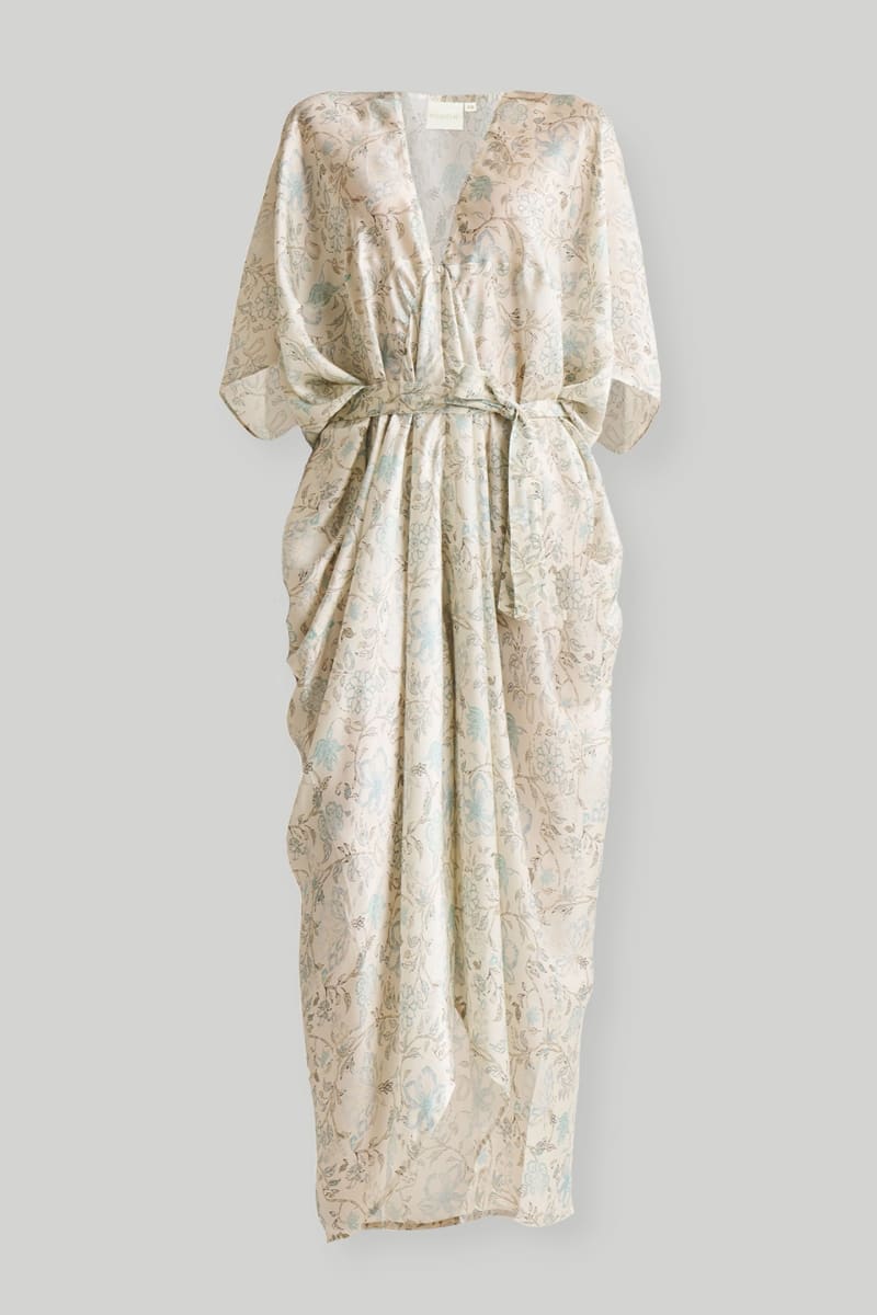 Silky Kaftan Dress - Lily Love