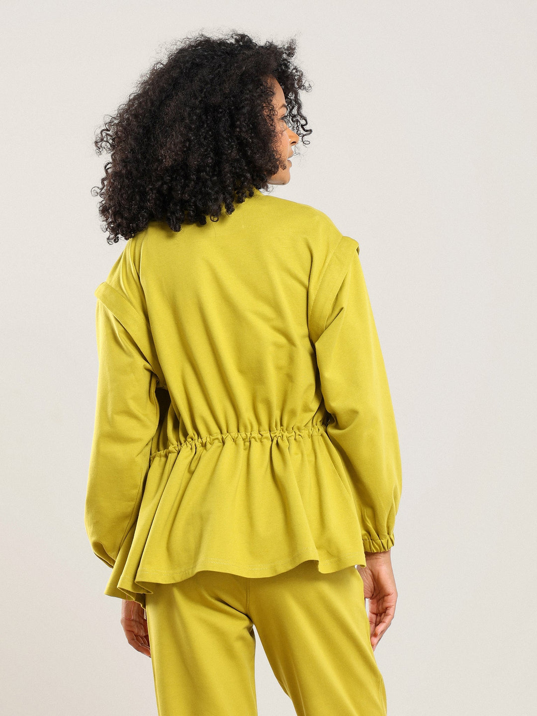 Siham Jacket - Avocado Oil