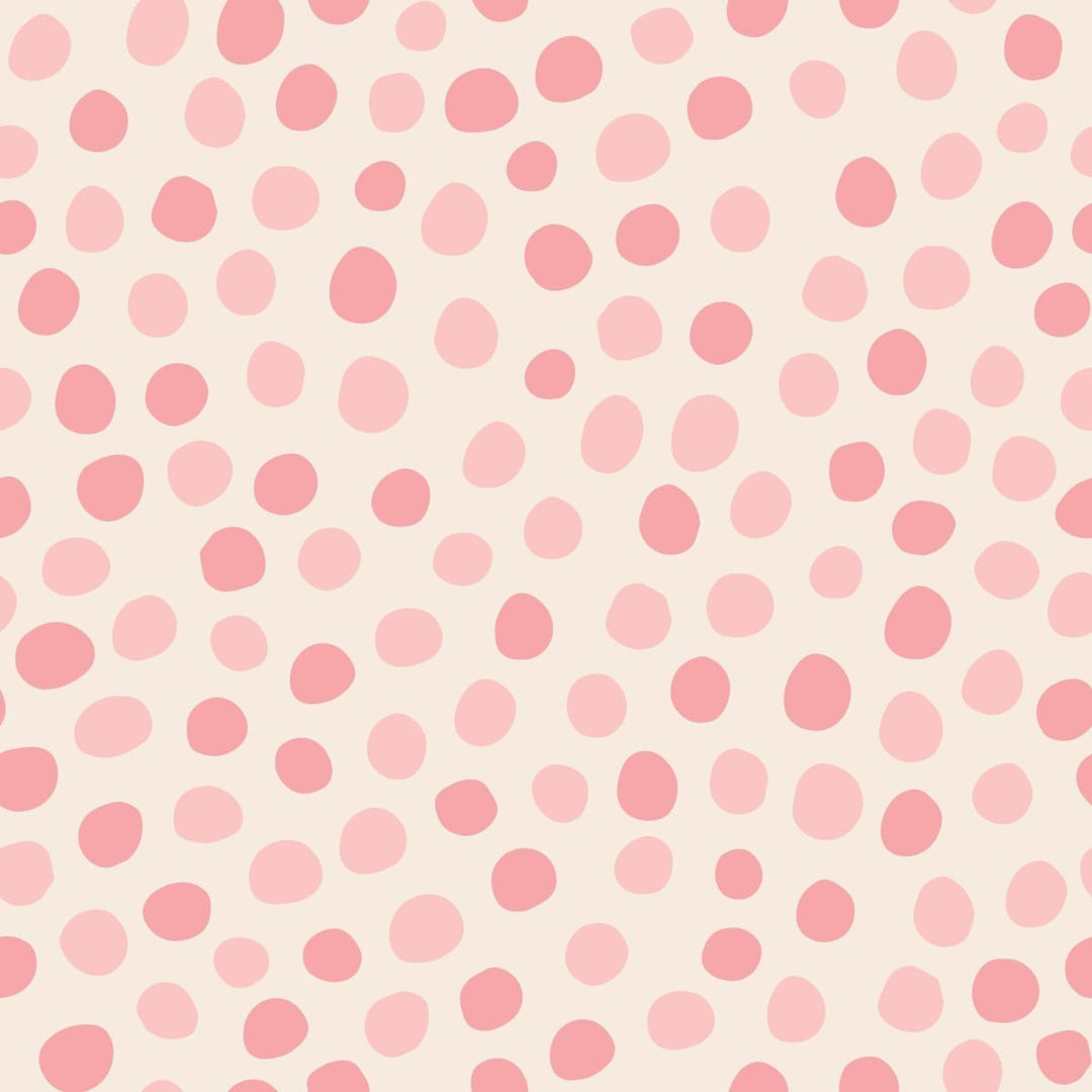 Convertible Romper - Polka Dot Pink