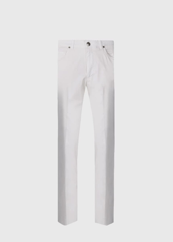 Five Pocket Trouser - Cream