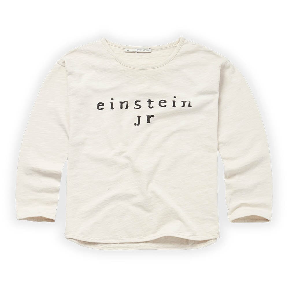 Einstein Jr Tee Shirt - Ivory T-Shirts Sproet & Sprout 