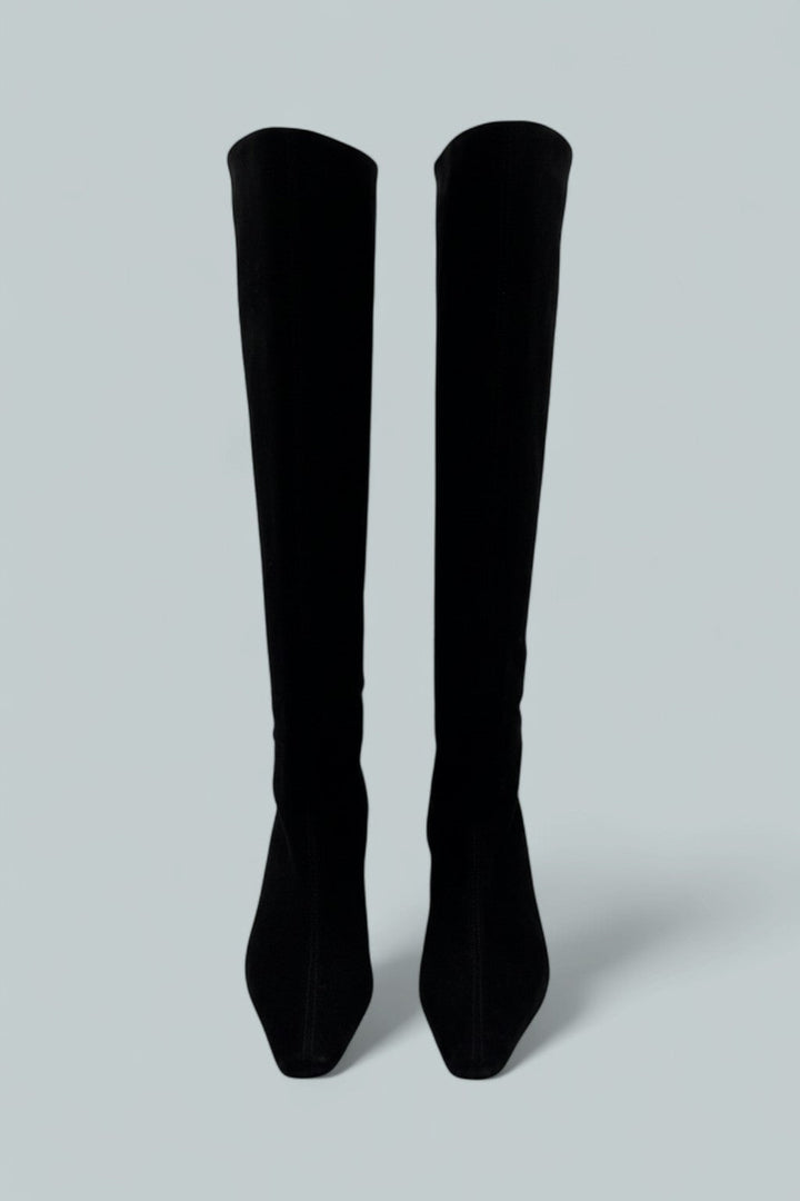 Women's Wally Suede Tall Boots - Black Suede
