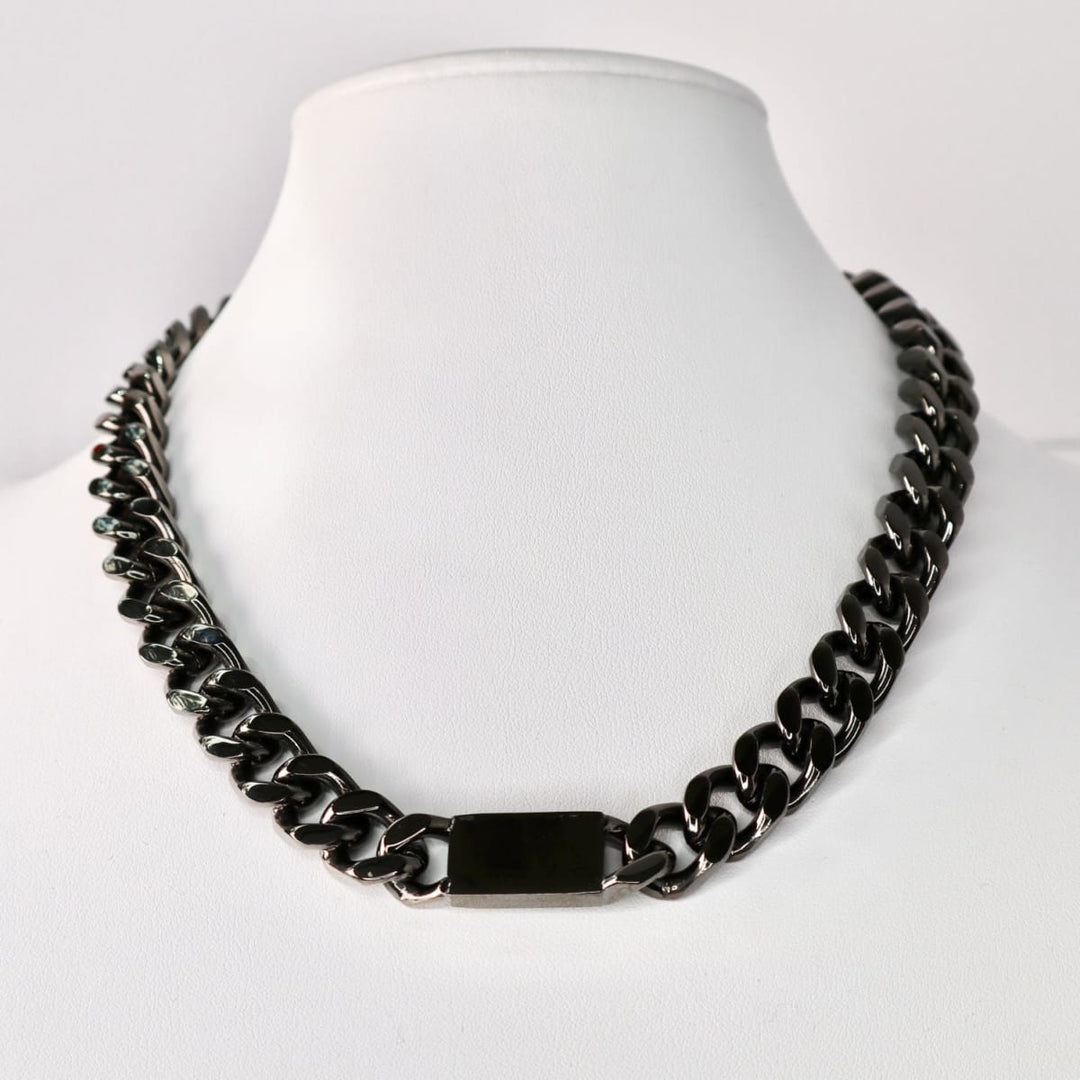 No One Id Necklace - Silver