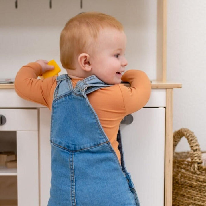 Long Sleeve Bodysuit - Pumpkin Spice