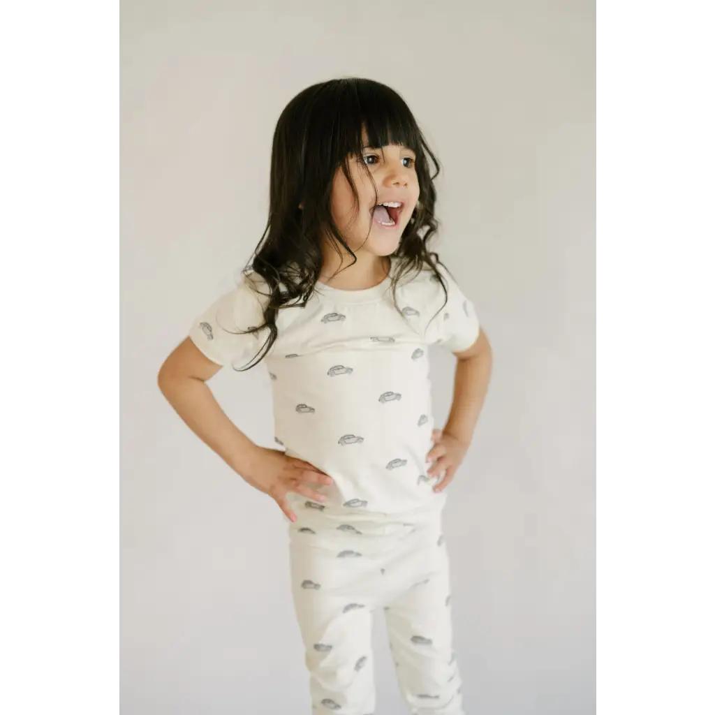 Retro Cruiser Baby Pajama Set