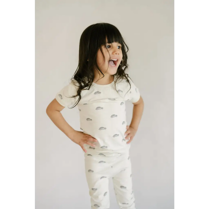 Retro Cruiser Baby Pajama Set