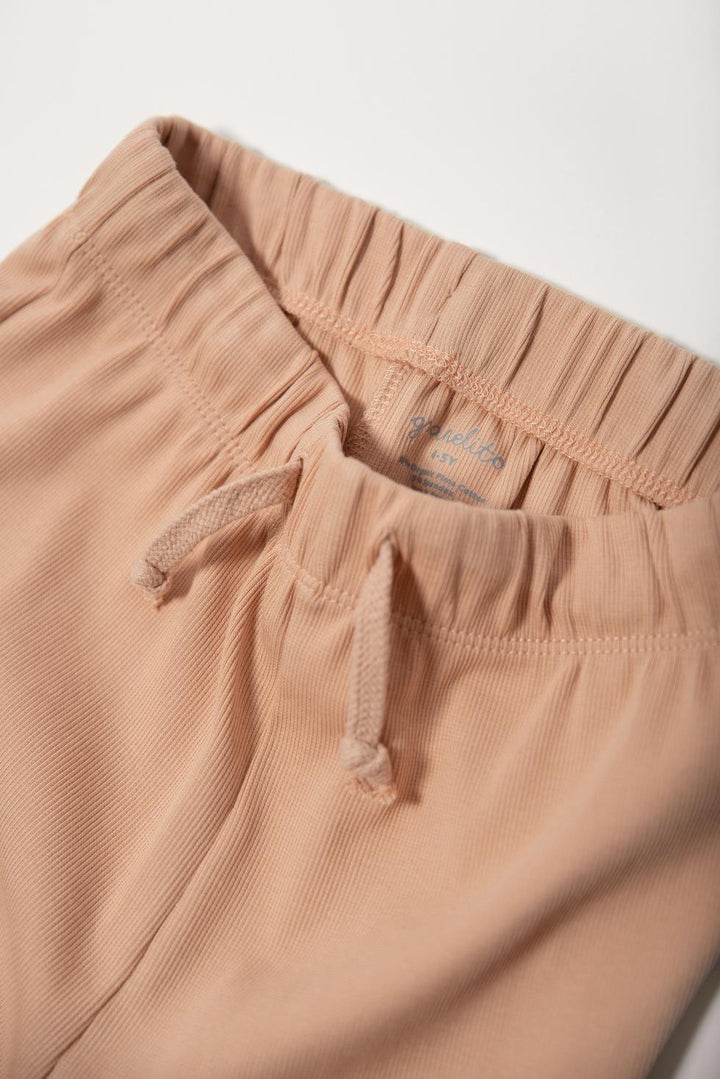 Organic Pima Cotton Kids Shorts - Pink