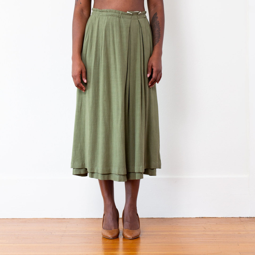 The Celeste Skirt - Eucalyptus