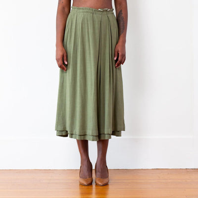 The Celeste Skirt - Eucalyptus