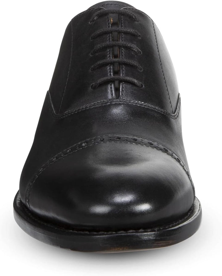 Brady Cap Toe Oxford - Black Leather