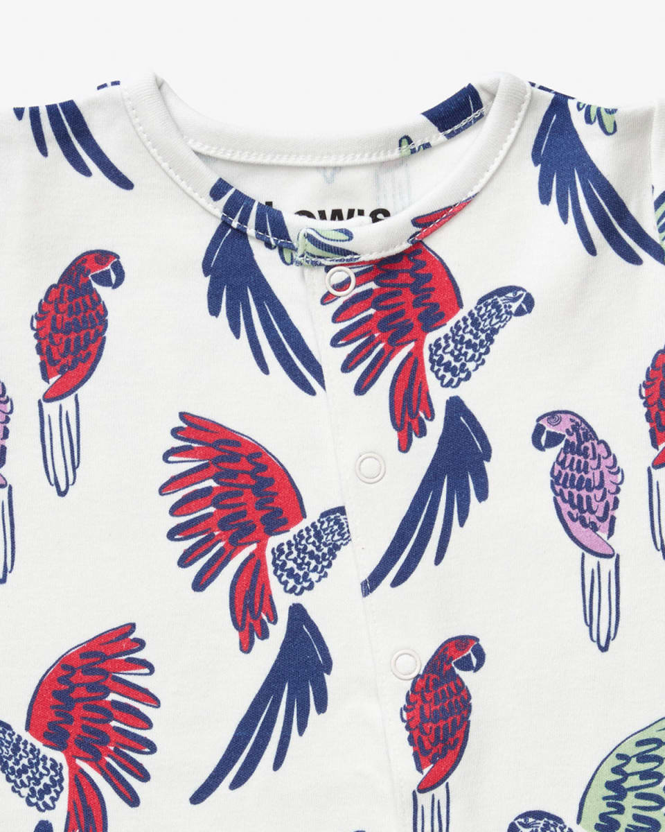 Baby Romper - Parrot Parade