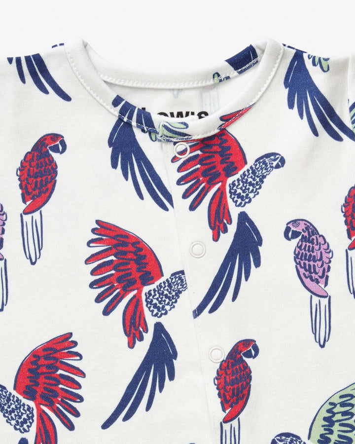 Baby Romper - Parrot Parade