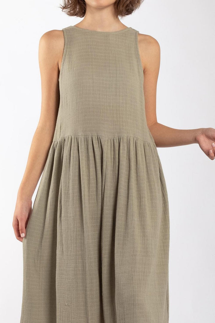 Soft Green Tank Dress