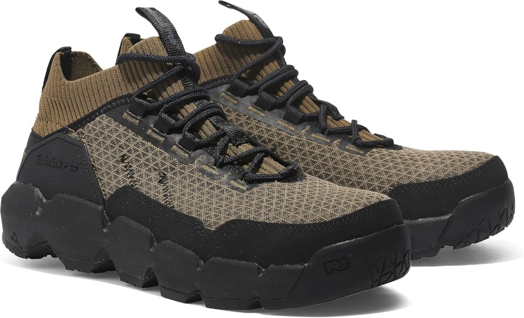 Morphix Chukka Composite Safety Toe - Green/Olive/Black