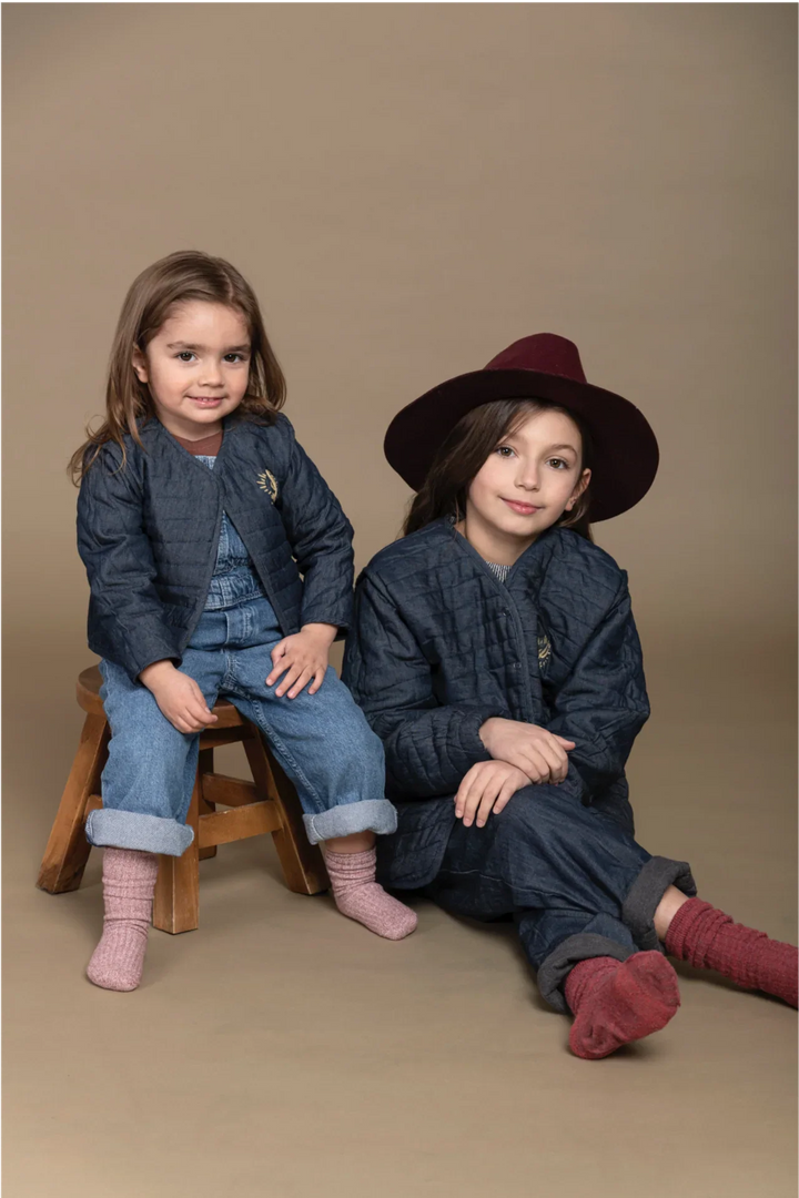 Reversible Baby Jacket - Terracotta Liberty