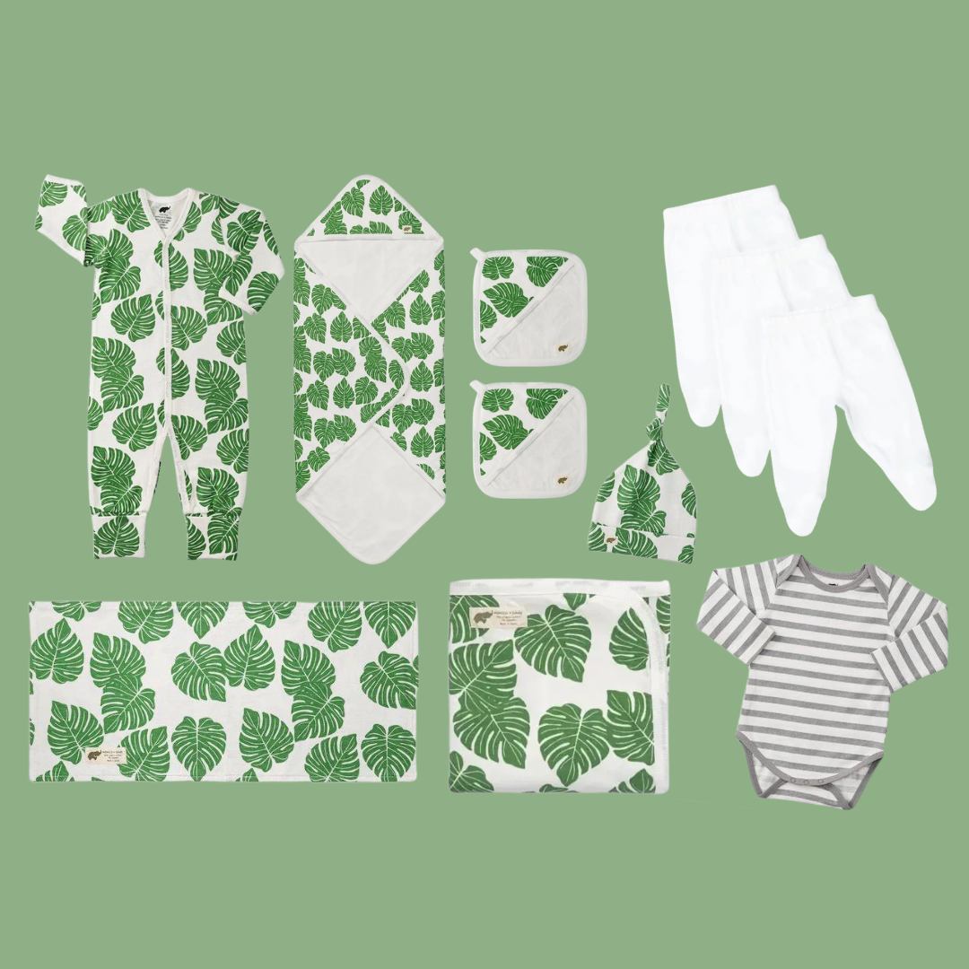 11 Item Baby Essentials Bundle - Palms