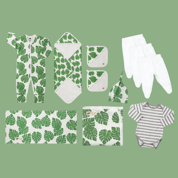 11 Item Baby Essentials Bundle - Palms