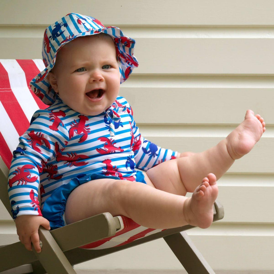 Lobster Frill Rash Guard