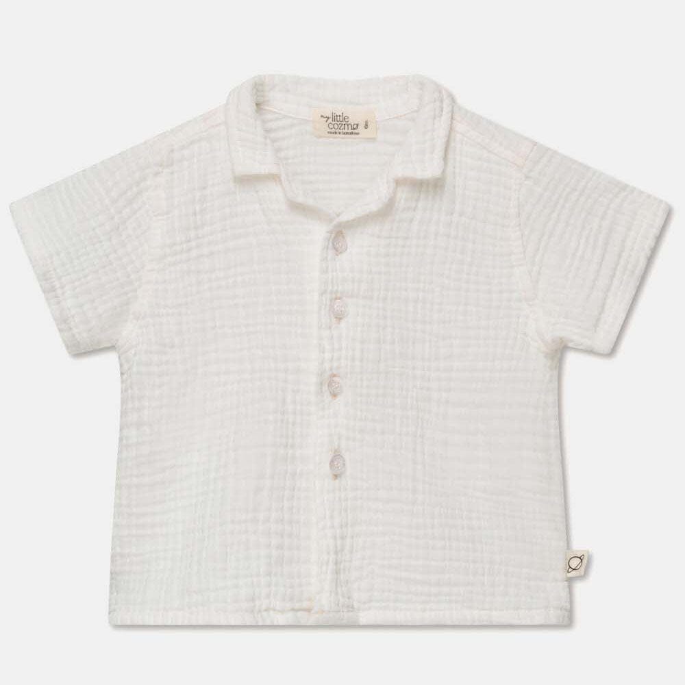 Gauze Camp Shirt - Ivory