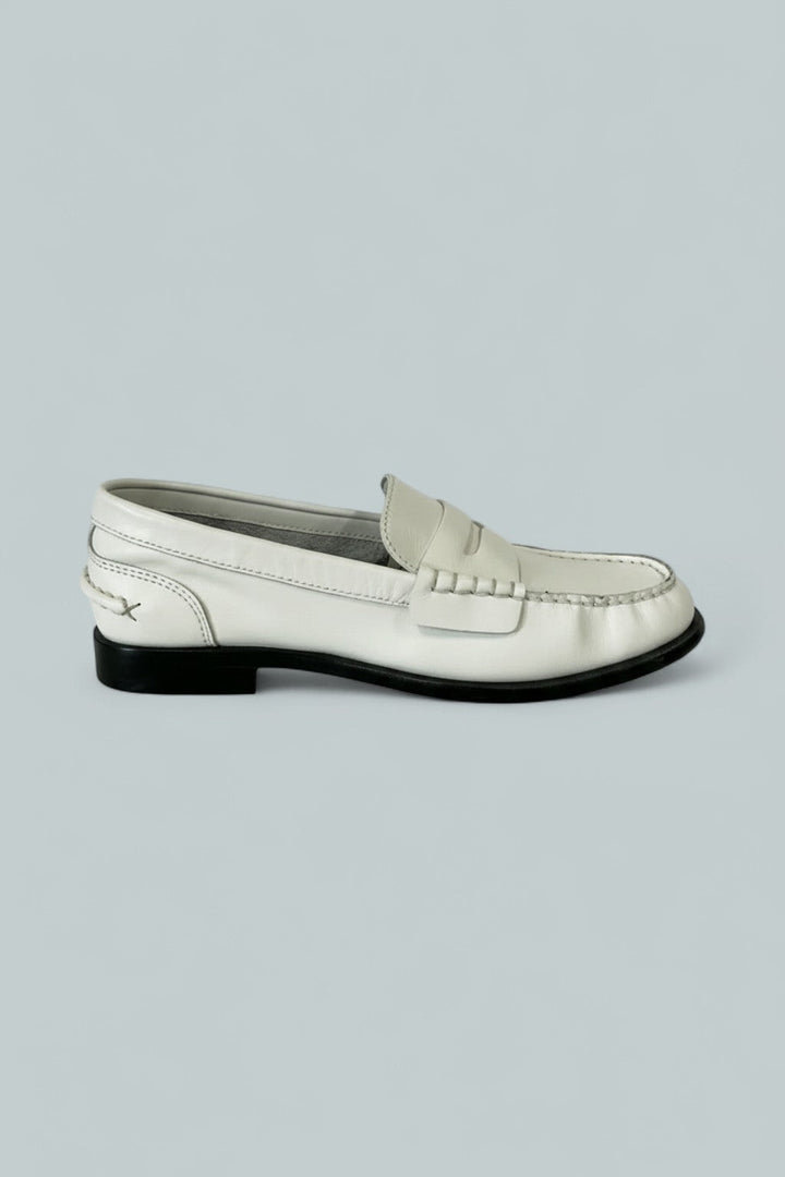 Women's Carter Leather Loafers - Antique White