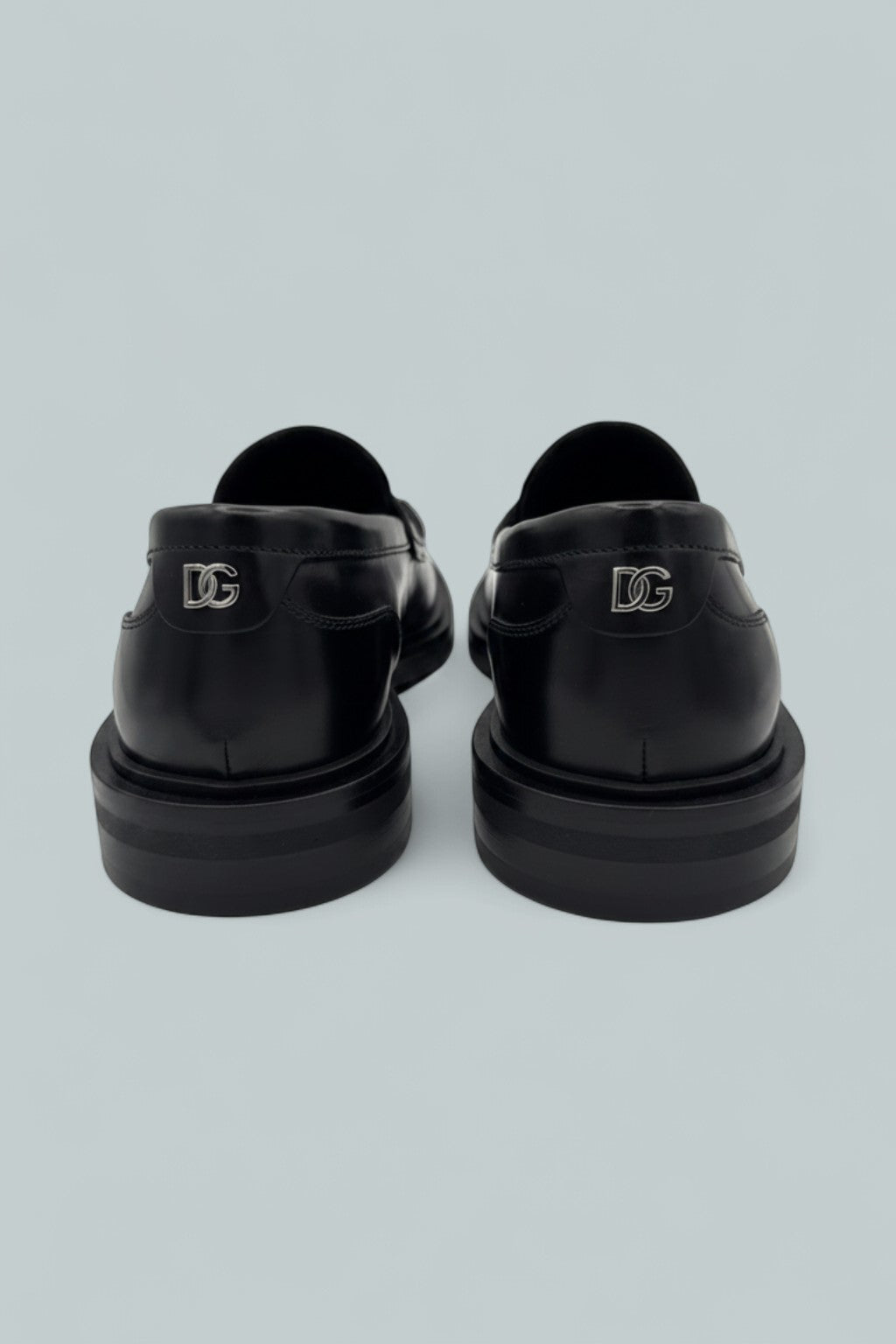 Altavilla Brushed Calfskin Loafers - Black