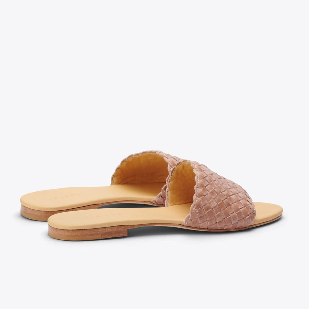 Isla Woven Slide Sandal Woven - Desert Rose