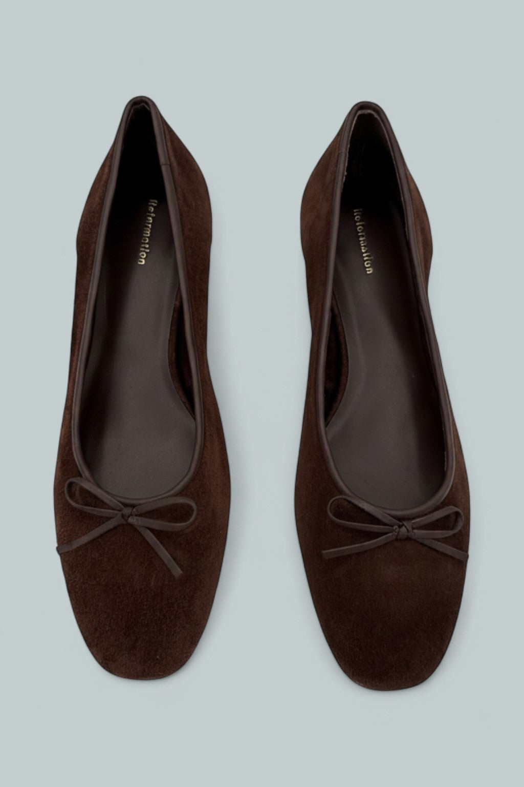 Terry Ballet Pump - Espresso Suede