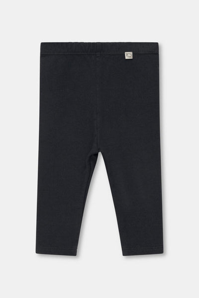 Organic baby leggings - Dark grey