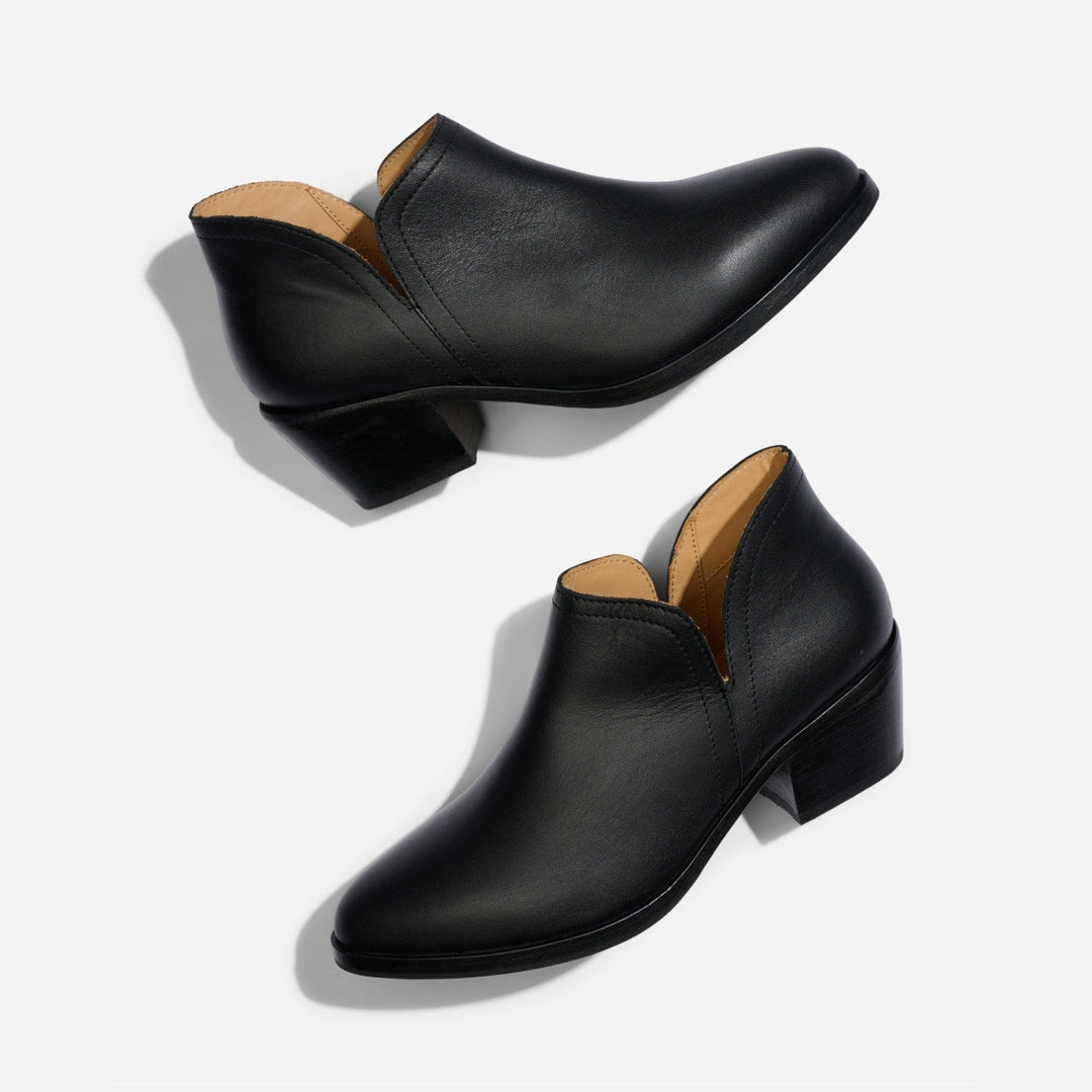 Mia Everyday Ankle Bootie - Black/Black - FINAL SALE