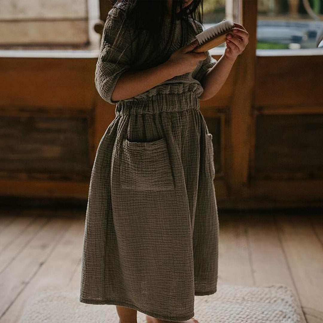 The Muslin Skirt - Camel Dresses + Skirts The Simple Folk 