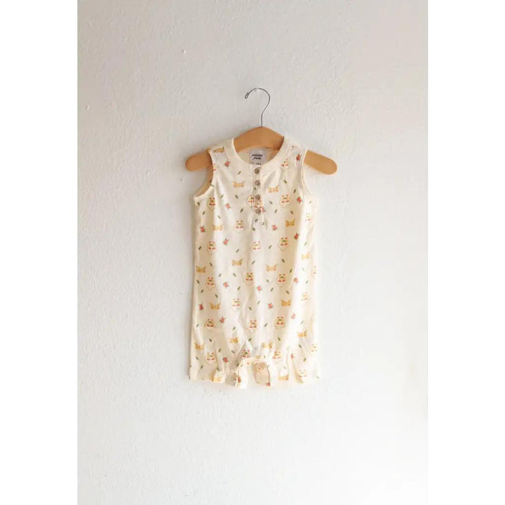 Baby Bugs and Binoculars Henley Romper