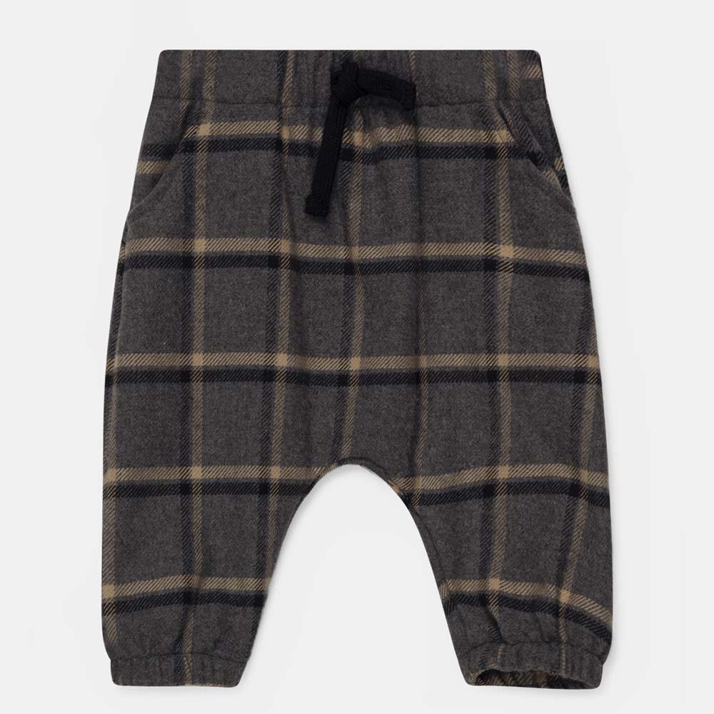 Plaid Flannel Baby Pants - Unique
